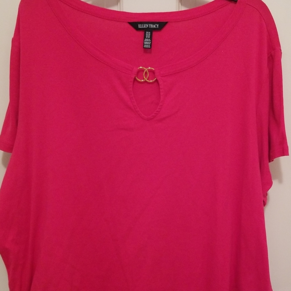 Shirt,w/ gold rings!